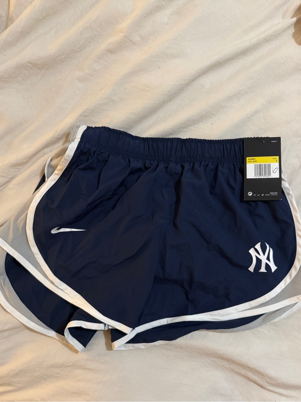 Nike Women’s Shorts with New York Yankees Branding. New with tags